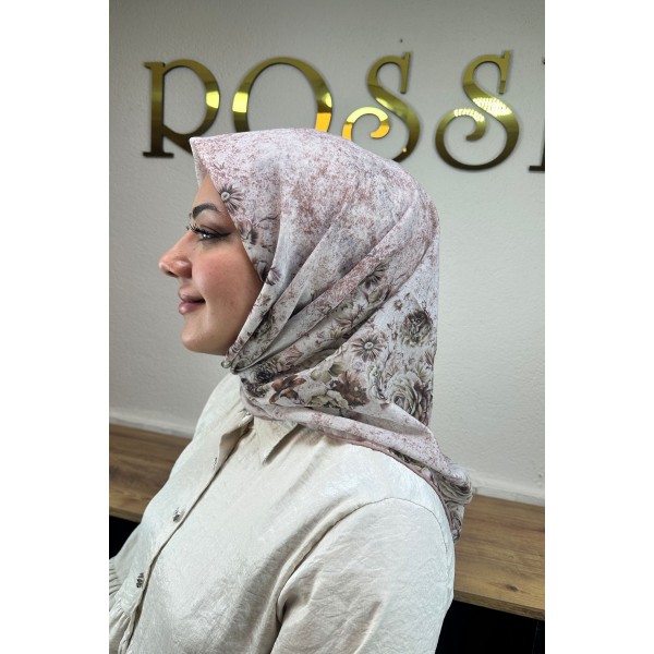 Desenli Soft Eşarp 07AV