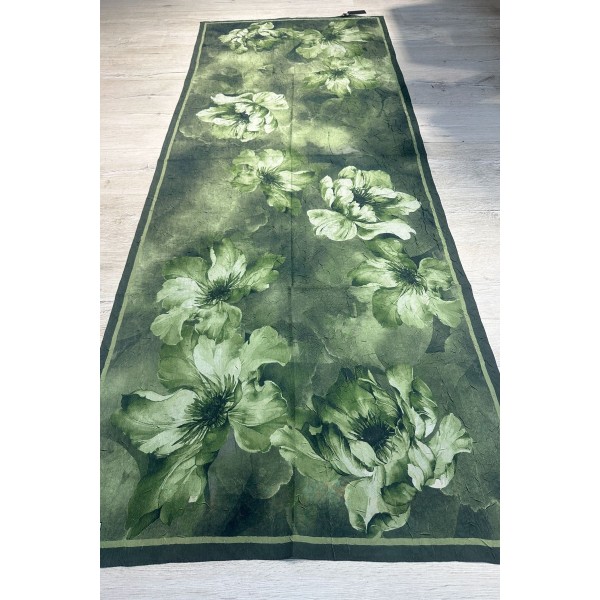 Dijital Bambu Pamuklu Şal 021y