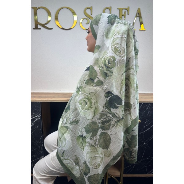 Desenli Bambu Şal 031H