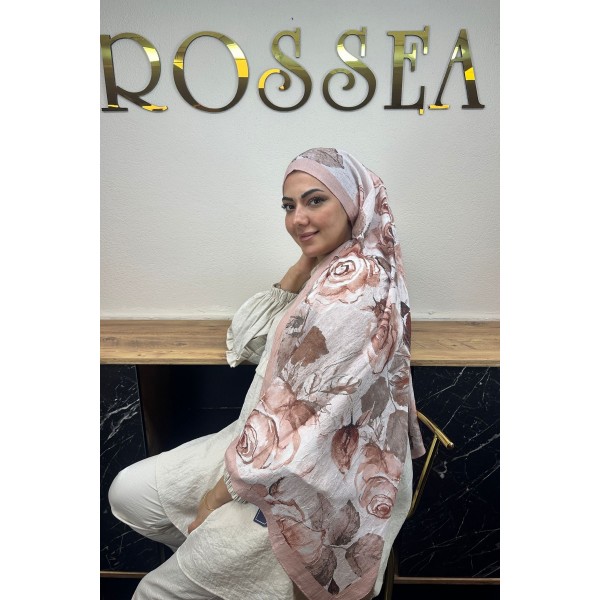 Desenli Bambu Şal 031P