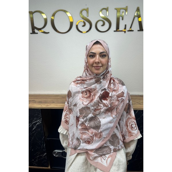 Desenli Bambu Şal 031P