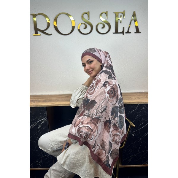 Desenli Bambu Şal 031AK