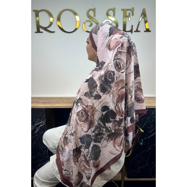 Desenli Bambu Şal 031AK