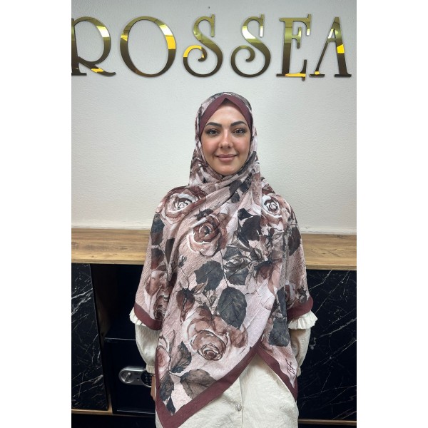 Desenli Bambu Şal 031AK