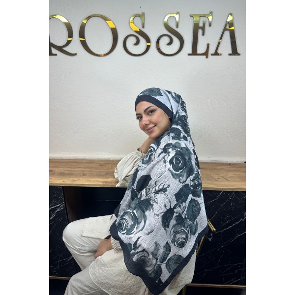 Desenli Bambu Şal 031S