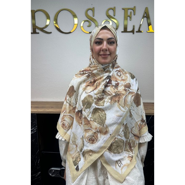 Desenli Bambu Şal 031S