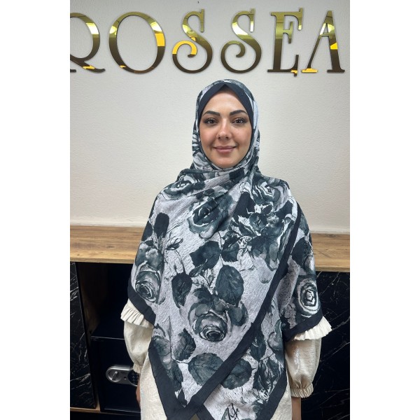 Desenli Bambu Şal 031S