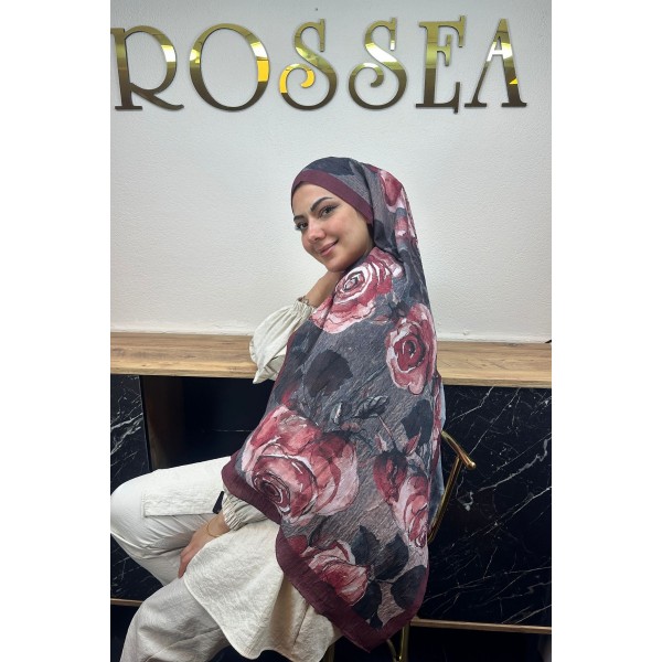 Desenli Bambu Şal 031