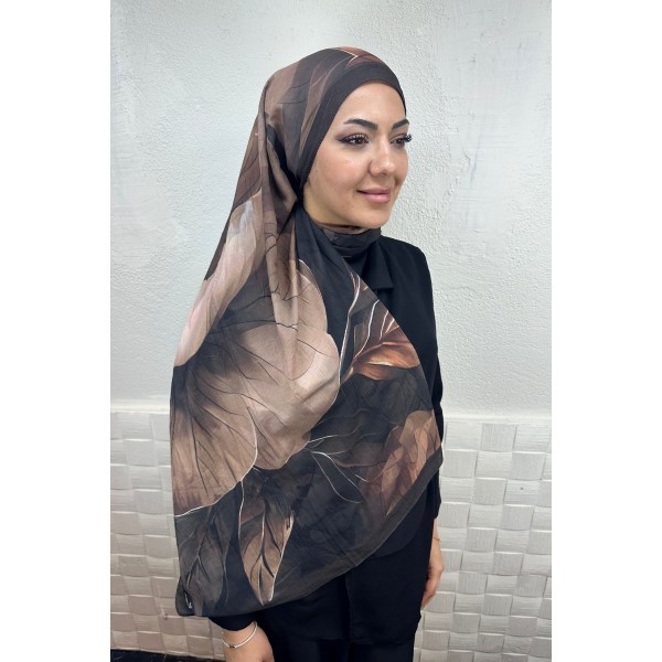 Desenli Bambu Şal 032K
