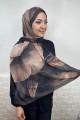 Desenli Bambu Şal 032K