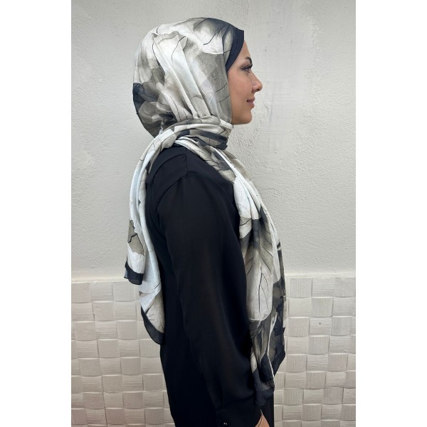 Desenli Bambu Şal 032A