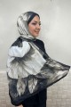 Desenli Bambu Şal 032A