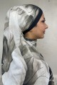 Desenli Bambu Şal 032A