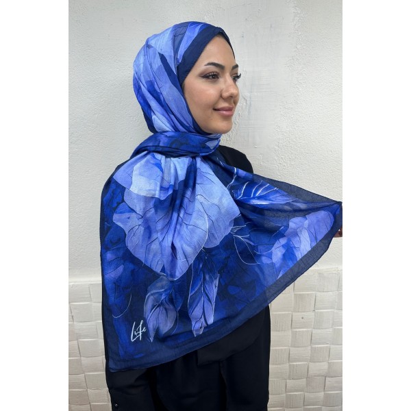 Desenli Bambu Şal 032L