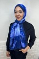 Desenli Bambu Şal 032L