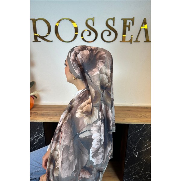 Desenli Soft Şal 032AV