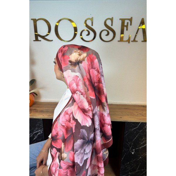 Desenli Soft Şal 032M