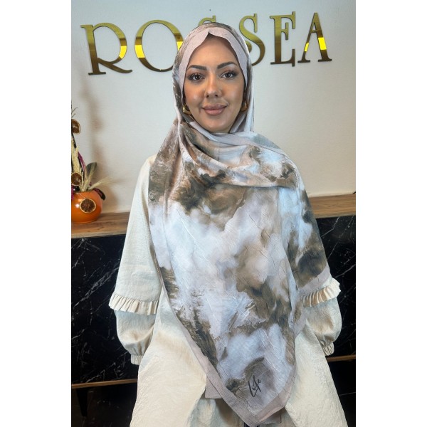 Desenli Soft Şal 033T