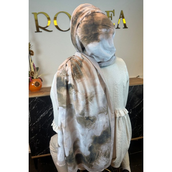 Desenli Soft Şal 033T