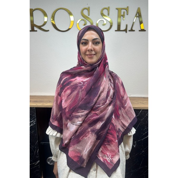 Desenli Bambu Şal 033B