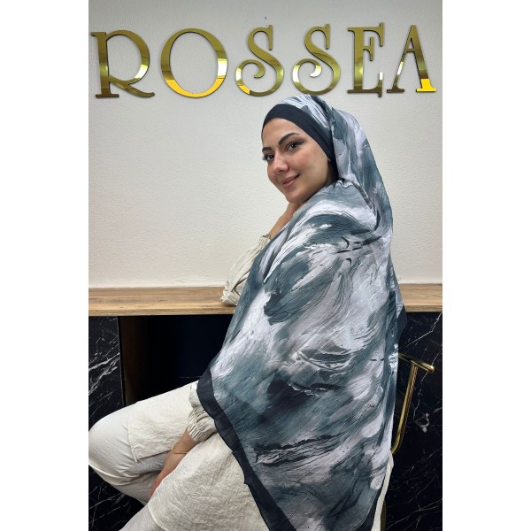 Desenli Bambu Şal 033S