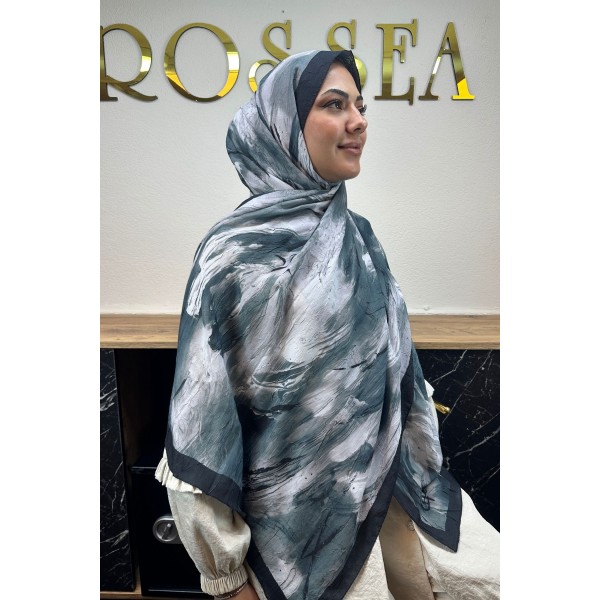 Desenli Bambu Şal 033S