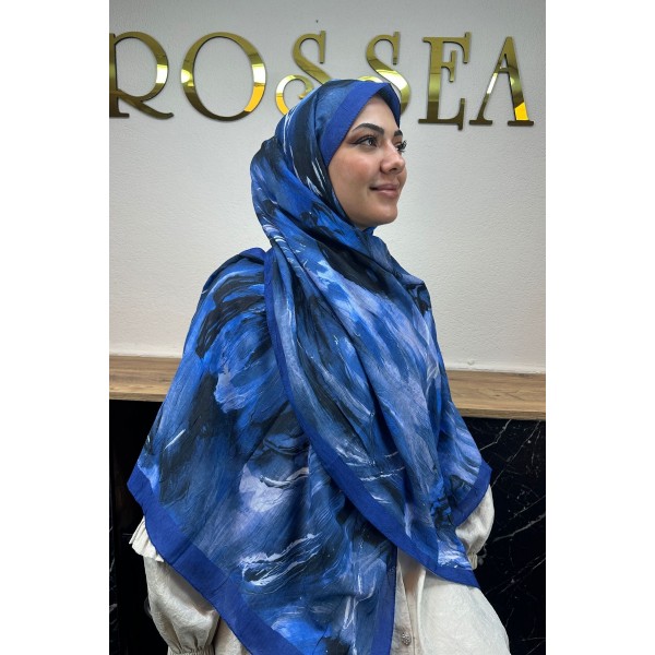 Desenli Bambu Şal 033L