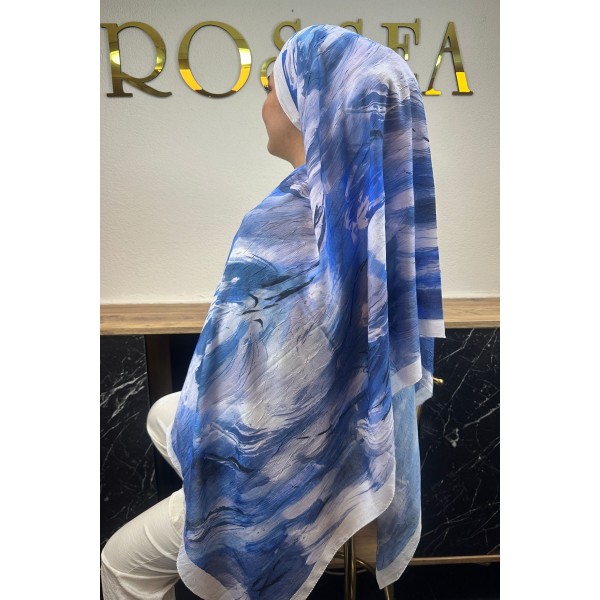 Desenli Bambu Şal 033M