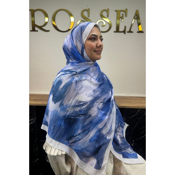 Desenli Bambu Şal 033M