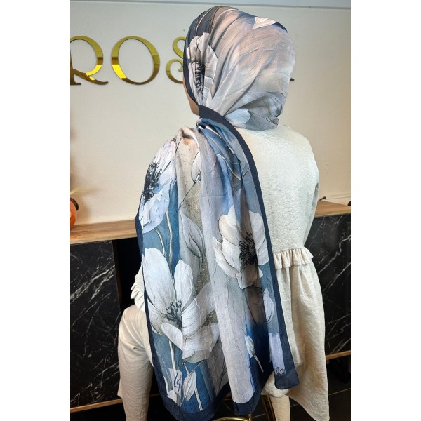 Desenli Soft Şal 034L