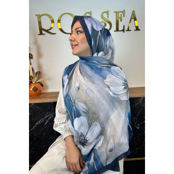 Desenli Soft Şal 034L