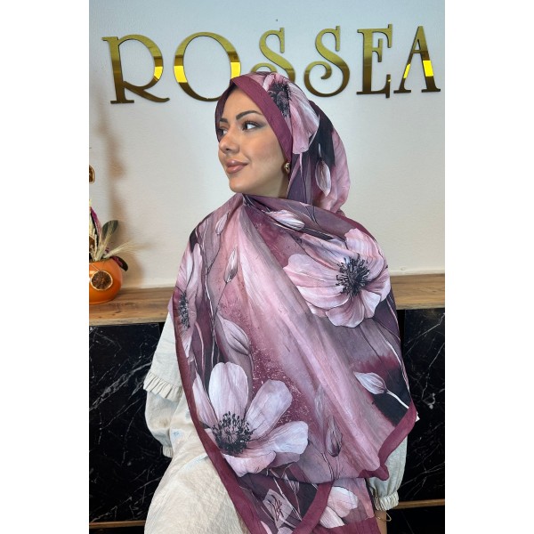 Desenli Soft Şal 034M