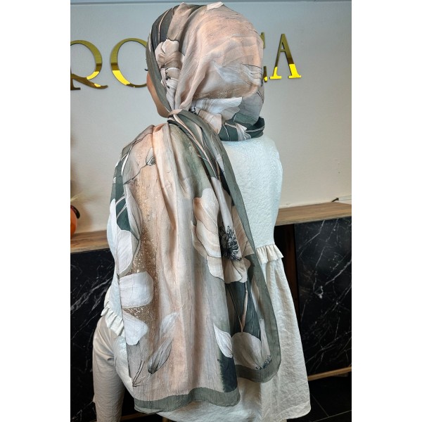 Desenli Soft Şal 034MY