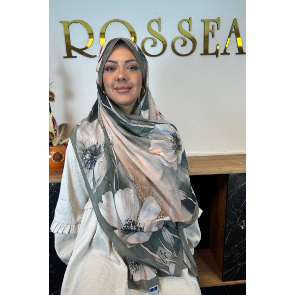 Desenli Soft Şal 034MY