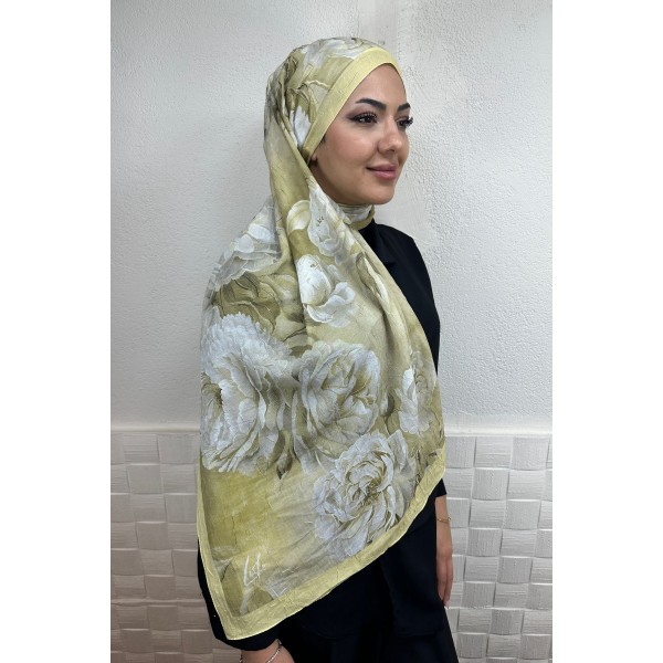 Desenli Bambu Şal 035ZY