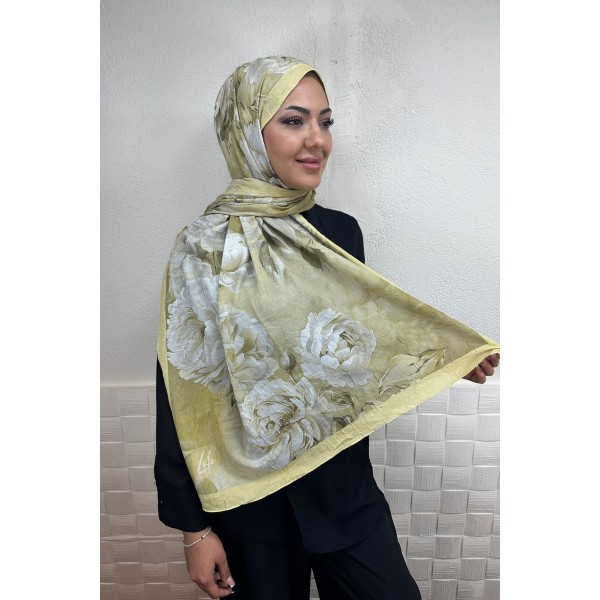 Desenli Bambu Şal 035ZY