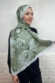 Desenli Bambu Şal 035Y