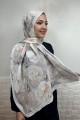 Desenli Bambu Şal 035K
