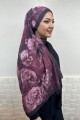 Desenli Bambu Şal 035B