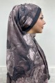 Desenli Bambu Şal 035K