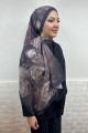 Desenli Bambu Şal 035K