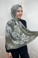 Desenli Bambu Şal 035H
